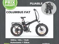 2021 VÉLOS ÉLECTRIQUES SLANE COLUMBUS 500W, 48V, 12ah-0