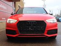 2018 Audi S4 SEDAN PROGRESSIV IN RED EQUIPPED WITH A 3.0L TURBO V6 , QUATTRO AWD , 8SPD AUTO , LEATHER HEATED SEATS , PREMIUM AUDIO , DUAL ZONE AC-1