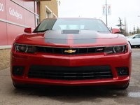 2015 Chevrolet Camaro SS IN RED EQUIPPED WITH A 6.2L V8 , FWD , AUTO TRANSMISSION , DUAL EXHAUST , LEATHER HEATED BUCKET SEATS , SUNROOF , PREMIUM BOS-1