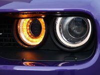 2018 Dodge Challenger SRT DEMON IN PLUM CRAZY PEARL EQUIPPED WITH A 6.2L SRT SUPERCHARGED V8 , 8SPD HIGH PERF TF AUTO , RWD , SUNROOF , GRAPHICS PCKG-3