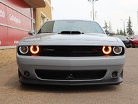 2022 Dodge Challenger SCAT PACK 392 SHAKER IN SMOKE SHOW GREY EQUIPEPD WITH A 6.4L SRT HEMI V8 , RWD , 8SPD TF AUTO , NAPPA LEATHER/ALCANTARA HEATED/V-1