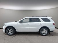 2024 Dodge Durango SXT IN WHITE KNUCKLE EQUIPPED WITH A 3.6L V6 , AWD , 8SPD AUTO , CLOTH HEATED SEATS + SW , 3RD ROW SEATING GROUP , BACKUP CAM ,-2