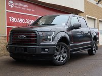 2017 Ford F-150 LARIAT IN GREY EQUIPPED WITH A 3.5L ECOBOOST V6 , 4X4 , 10SPD AUTO , AMBIENT LIGHTING , DUAL ZONE AC , REMOTE START , BACKUP CAM-0