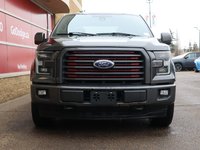 2017 Ford F-150 LARIAT IN GREY EQUIPPED WITH A 3.5L ECOBOOST V6 , 4X4 , 10SPD AUTO , AMBIENT LIGHTING , DUAL ZONE AC , REMOTE START , BACKUP CAM-1