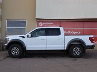 2022 Ford F-150 RAPTOR IN WHITE EQUIPPED WITH A HIGH OUTPUT 3.5L TURBO V6 , 4X4 , 10SPD AUTO , LEATHER HEATED/VENTED BUCKET SEATS , PREMIUM AUDI-6