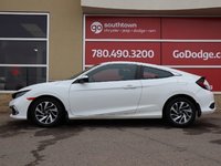 2019 Honda Civic Coupe LX IN WHITE EQUIPPED WITH A 2.0L I4 , FWD , MANUAL TRANSMISSION , CLOTH SEATS , AC , CRUISE , BACKUP CAM , APPLE CARPLAY/ANDROID-6