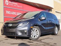 2018 Honda Odyssey LX IN GREY EQUIPPED WITH A 3.5L V6 , FWD , 9SPD AUTO , CLOTH HEATED SEATS , AC , CRUISE , PWR WINDOWS/LOCKS , HONDA RELIABILITY-0