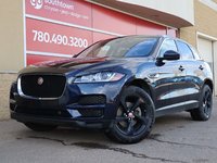 2020 Jaguar F-PACE PREMIUM IN BLACK EQUIPPED WITH A 2.0L TURBO I4 , AWD , 8SPD AUTO SYNTHETIC LEATHER HEATED SEATS + SW , PREMIUM AUDIO , NAV , BAC-0