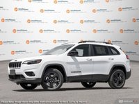 2023 Jeep Cherokee ALTITUDE IN BRIGHT WHITE EQUIPPED WITH A 2.4L MULTI AIR I4 , 9SPD AUTO , 4X4 , ELITE GROUP , LEATHER HEATED/VENTED BUCKET SEATS-0