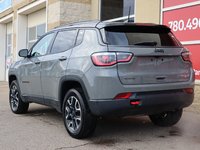 2019 Jeep Compass TRAILHAWK IN STING GREY EQUIPPED WITH A 2.4L I4 , 9SPD AUTO , 4X4 , 8.4INCH W/NAV , BEATS AUDIO , PWR LIFTGATE , PANO SUNROOF ,-7
