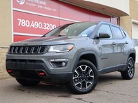 2019 Jeep Compass TRAILHAWK IN STING GREY EQUIPPED WITH A 2.4L I4 , 9SPD AUTO , 4X4 , 8.4INCH W/NAV , BEATS AUDIO , PWR LIFTGATE , PANO SUNROOF ,-0