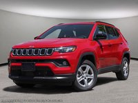 2024 Jeep Compass NORTH IN RED HOT PEARL EQUIPPED WITH A 2.0L TURBO I4 , 4X4 , 8SPD AUTO , POWER LIFTGATE , 10.1INCH TOUCHSCREEN W/NAV , POWER DRI-0