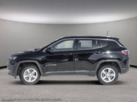 2024 Jeep Compass NORTH IN DIAMOND BLACK EQUIPPED WITH A 2.0L TURBO I4 , 4X4 , 8SPD AUTO , TERRAIN MGMT , FCW , ACTIVE LANE MGMT , BACKUP CAM , AU-2