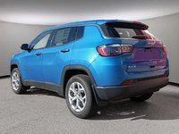 2024 Jeep Compass SPORT IN LASER BLUE PEARL EQUIPPED WITH A 2.0L TURBO I4 , 4X4 , 8SPD AUTO , 10.1INCH TOUCHSCREEN , AC , CRUISE , HEATED SEATS +-3