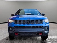 2024 Jeep Compass TRAILHAWK IN LASER BLUE PEARL EQUIPPED WITH A 2.0L TURBO I4 , 4X4 , 8SPD AUTO , DRIVER ASSIST GROUP I , SUN SOUND & NAV GROUP ,-1