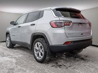 2025 Jeep Compass SPORT IN SILVER METALLIC EQUIPPED WITH A 2.0L TURBO I4 , 4X4 , 8SPD AUTO , TERRAIN MGMT , FCW , ACTIVE LANE MGMT , BACKUP CAM ,-3