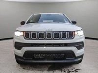2025 Jeep Compass SPORT IN BRIGHT WHITE EQUIPPED WITH A 2.0L TURBO I4 , 4X4 , 8SPD AUTO , TERRAIN MGMT , FCW , ACTIVE LANE MGMT , BACKUP CAM , AUT-1