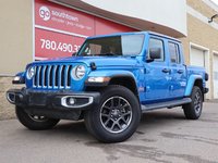 2021 Jeep Gladiator OVERLAND IN HYDRO BLUE PEARL EQUIPPED WITH A 3.6L V6 , 4X4 , 8SPD AUTO , ALPINE AUDIO , LSD , SAFETY GROUP , COLD WEATHER , TRAI-0