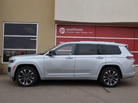 2022 Jeep Grand Cherokee L OVERLAND IN SILVER ZYNITH EQUIPPED WITH A 5.7L HEMI V8 , 4X4 , 8SPD TF AUTO , 10.1INCH W/NAV , 19 SPEAKER MCINTOSH AUDIO , LUXUR-6