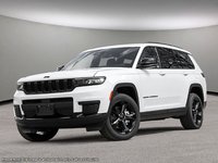 2024 Jeep Grand Cherokee L ALTITUDE IN BRIGHT WHITE EQUIPPED WITH A 3.6L V6 , 4X4 , 8SPD TF AUTO , SUNROOF , LEATHERETTE HEATED SEATS + SW , PWR LIFTGATE ,-0