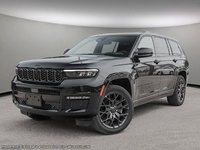 2024 Jeep Grand Cherokee L SUMMIT RESERVE IN DIAMOND BLACK EQUIPPED WITH A 5.7L HEMI V8 , 4X4 , 8SPD TF AUTO , BODY COLOUR ROOF , LUXURY TECH GROUP V , HIG-0