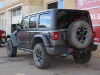 2022 Jeep Wrangler 4xe UNLIMITED RUBICON 4XE IN GRANITE METALLIC EQUIPPED WITH A 2.0L TURBO I4 PHEV , 4X4 , 8SPD TF AUTO , SAFETY GROUP , OFF ROAD CAM-6