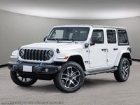 2024 Jeep Wrangler 4xe SPORT 4XE IN BRIGHT WHITE EQUIPPED WITH A 2.0L TURBO PHEV , 8SPD TF AUTO , 4X4 , MODULAR HARDTOP , LED LIGHTS , 8SPEAKER AUDIO ,-0