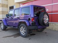 2018 Jeep WRANGLER JK UNLIMITED UNLIMITED SAHARA IN XTREME PURPLE PEARL EQUIPPED WITH A 3.6L V6 , 4X4 , 5SPD AUTO , NAV , 18INCH RIMS , REMOTE START , HARDTOP ,-5