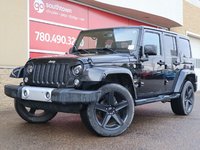 2015 Jeep Wrangler Unlimited UNLIMITED SAHARA IN BLACK EQUIPPED WITH A 3.6L V6 , 4X4 , AUTO TRANSMISSION , 18INCH RIMS , REMOTE START , NAV , HEATED FRONT SE-0