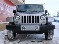 2017 Jeep Wrangler Unlimited UNLIMITED SAHARA IN BILLET METALLIC EQUIPPED WITH A 3.6L V6 , 4X4 , 5SPD AUTO , TRAILER TOW , LED LIGHTING , CONNECTIVITY GROUP-1