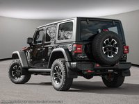 2024 Jeep Wrangler RUBICON IN BLACK EQUIPPED WITH A 3.6L V6 , 4X4 , 8SPD TF AUTO , HARDTOP , CONVENIENCE GROUP , 35INCH TIRE PCKG , 8SPEAKER AUDIO-3