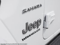 2024 Jeep Wrangler SAHARA IN BRIGHT WHITE EQUIPPED WITH A 3.6L V6 , 4X4 , 8SPD AUTO , SIDE STEPS , SAFETY GROUP , TECH GROUP , NAV , TRAILER TOW/HD-7