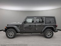 2024 Jeep Wrangler SPORT IN GRANITE METALLIC EQUIPPED WITH A 3.6L V6 , 4X4 , 8SPD TF AUTO , 17INCH RIMS , SAFETY GROUP , TECH GRUOP , CONVENIENCE G-2