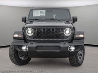 2024 Jeep Wrangler SPORT IN GRANITE METALLIC EQUIPPED WITH A 3.6L V6 , 4X4 , 8SPD TF AUTO , 17INCH RIMS , SAFETY GROUP , TECH GRUOP , CONVENIENCE G-1