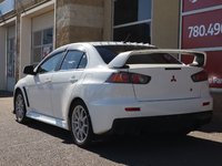 2014 Mitsubishi Lancer Evolution EVO MR IN WHITE EQUIPPED WITH A 2.0L TURBO I4 , AWD , 6SPD AUTO , PADDLE SHIFTERS , LEATHER HEATED SEATS , AC , CRUISE , PREMIUM-7