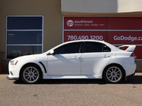 2014 Mitsubishi Lancer Evolution EVO MR IN WHITE EQUIPPED WITH A 2.0L TURBO I4 , AWD , 6SPD AUTO , PADDLE SHIFTERS , LEATHER HEATED SEATS , AC , CRUISE , PREMIUM-6