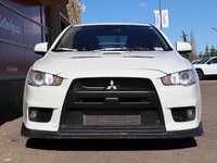 2014 Mitsubishi Lancer Evolution EVO MR IN WHITE EQUIPPED WITH A 2.0L TURBO I4 , AWD , 6SPD AUTO , PADDLE SHIFTERS , LEATHER HEATED SEATS , AC , CRUISE , PREMIUM-1