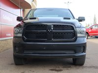 2017 Ram 1500 SPORT IN BRILLIANT BLACK EQUIPPED WITH A 5.7L HEMI V8 , 4X4 , 8SPD TF AUTO , BACKUP CAM , 121L TANK , SUNROOF , BLACK PCKG , 20I-1
