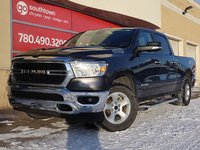 2020 Ram 1500 BIG HORN IN GRANITE METALLIC EQUIPPED WITH A 5.7L HEMI V8 , 4X4 , 8SPD AUTO , BIG HORN LVL 1 , OFF ROAD GROUP , PWR DRIVER SEAT-0