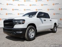 2023 Ram 1500 TRADESMAN IN BRIGHT WHITE EQUIPPED WITH A 5.7L HEMI V8 W/ETORQUE , 4X4 , 8SPD AUTO , TRADESMAN LVL 1 , 3.92 REAR AXLE RATIO , AN-0