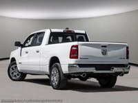 2023 Ram 1500 BIG HORN IN BRIGHT WHITE EQUIPPED WITH A 5.7L HEMI V8 W/ETORQUE , 4X4 , 8SPD AUTO , 8.4INCH TOUCHSCREEN W/NAV , BIG HORN LVL 1 ,-3