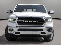 2023 Ram 1500 BIG HORN IN BRIGHT WHITE EQUIPPED WITH A 5.7L HEMI V8 W/ETORQUE , 4X4 , 8SPD AUTO , 8.4INCH TOUCHSCREEN W/NAV , BIG HORN LVL 1 ,-1