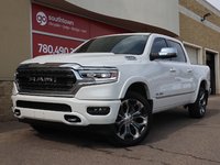 2023 Ram 1500 LIMITED IN IVORY TRI COAT PEARL EQUIPPED WITH A 5.7L HEMI V8 , 8SPD AUTO , 4X4 , 22INCH POLISHED ALUMINIUM RIMS , PANORAMIC SUNR-0