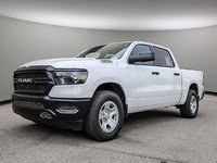 2023 Ram 1500 TRADESMAN IN BRIGHT WHITE EQUIPPED WITH A 5.7L HEMI V8 W/ETORQUE , 4X4 , 8SPD AUTO , TRADESMAN LVL 1 , HITCH RECEIVER , BACKUP C-0