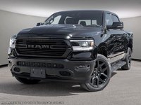2024 Ram 1500 SPORT IN DIAMOND BLACK EQUIPPED WITH A 5.7L HEMI V8 W/ETORQUE , 4X4 , 8SPD AUTO , 22INCH RIMS , BSM/RCPD , 125L TANK , SPORT HOO-0