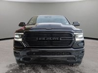 2024 Ram 1500 SPORT IN DIAMOND BLACK EQUIPPED WITH A 5.7L HEMI V8 W/ETORQUE , 4X4 , 8SPD AUTO , 125L TANK , SPORT HOOD , PANORAMIC SUNROOF , R-1