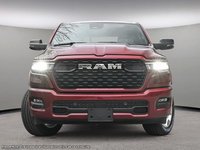 2025 Ram 1500 BIG HORN SPORT IN RED PEARL EQUIPPED WITH A 3.0L HURRICANE TWIN TURBO I6 , 4X4 , 8SPD AUTO , 20INCH RIMS , TRAILER BRAKE CONTROL-1
