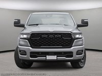 2025 Ram 1500 BIG HORN NIGHT EDITION IN BILLET SILVER EQUIPPED WITH A 3.0L TWIN TURBO HURRICANE I6 , 8SPD AUTO , 4X4 , TONNEAU COVER , 3.92 RE-1