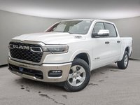 2025 Ram 1500 BIG HORN IN BRIGHT WHITE EQUIPPED WITH A 3.0L HURRICANE TWIN TURBO I6 , 4X4 , 8SPD AUTO , TRAILER BRAKE CONTROL , 3.92 REAR AXLE-0