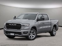 2025 Ram 1500 BIG HORN SPORT IN BILLET SILVER EQUIPPED WITH A 3.0L TWIN TURBO I6 , 4X4 , 8SPD AUTO , TRAILER BRAKE CONTROL , 20INCH RIMS , SPO-0